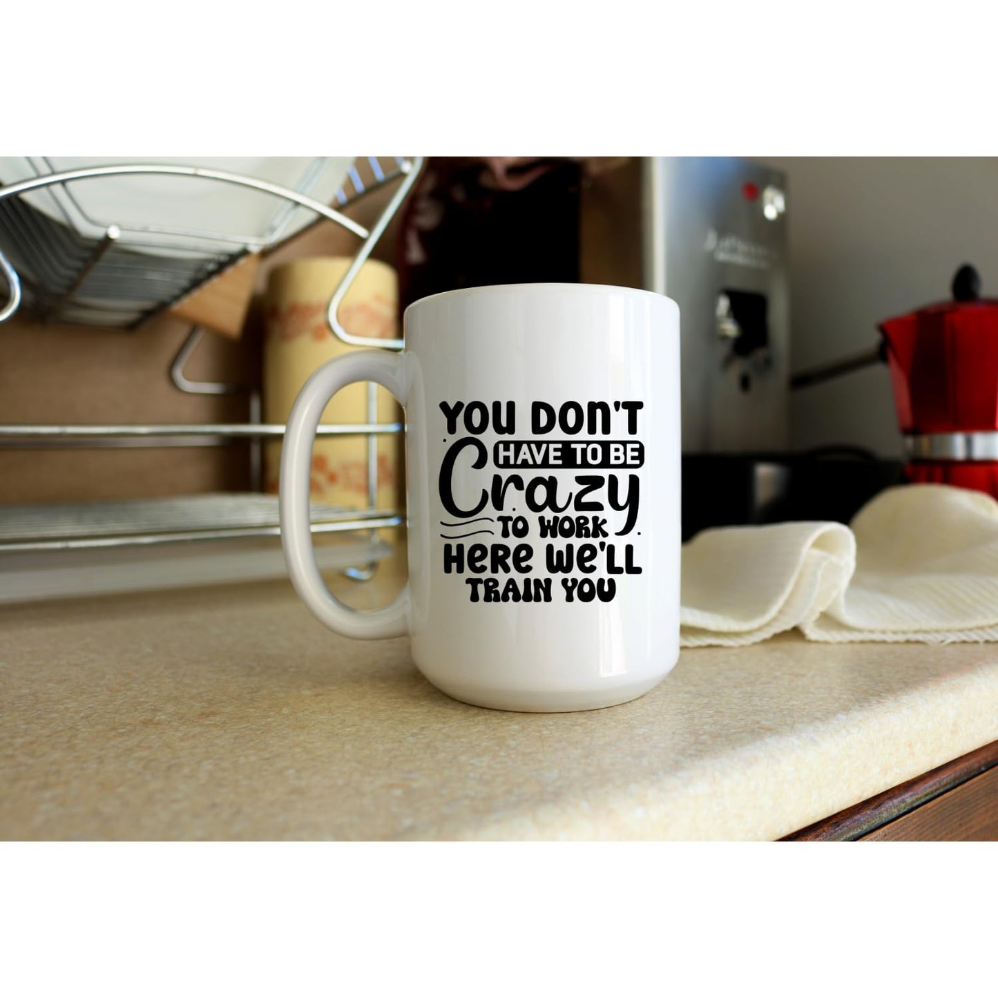 Grubby Garb Humorous Novelty Coffee Mugs For Brightening Mornings At Home And Work (YouDontCrazy, 15)